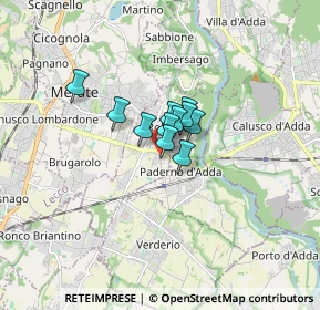 Mappa Via Capitano Mario Riva, 23899 Robbiate LC, Italia (0.75)