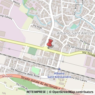 Mappa Via Tonale, 101, 24061 Albano Sant'Alessandro, Bergamo (Lombardia)