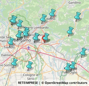 Mappa Via San Giovanni Bosco, 24061 Albano Sant'Alessandro BG, Italia (9.563)