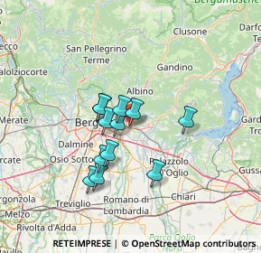 Mappa Via San Giovanni Bosco, 24061 Albano Sant'Alessandro BG, Italia (10.08917)