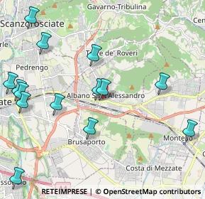 Mappa Via San Giovanni Bosco, 24061 Albano Sant'Alessandro BG, Italia (2.70267)