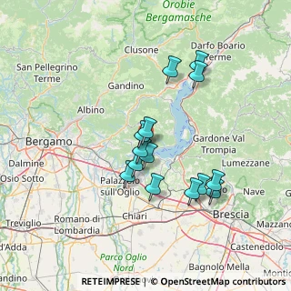 Mappa SP 80, 24060 Viadanica BG, Italia (12.435)