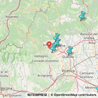 Mappa Via S. Gaetano, 36030 San Vito di Leguzzano VI, Italia (51.2)