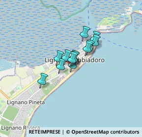 Mappa Viale del Bosco, 33054 Lignano Sabbiadoro UD, Italia (0.87846)