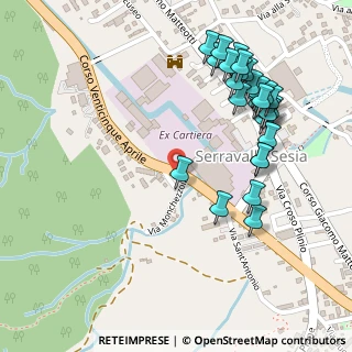 Mappa Corso XXV Aprile, 13037 Serravalle Sesia VC, Italia (0.275)