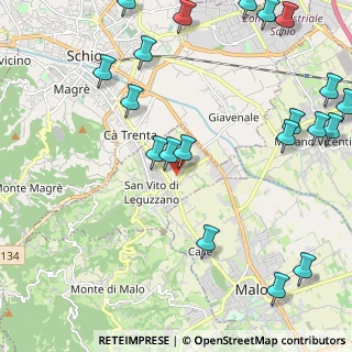 Mappa , 36030 San Vito di Leguzzano VI, Italia (2.959)