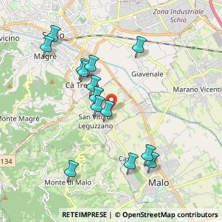 Mappa , 36030 San Vito di Leguzzano VI, Italia (1.98286)