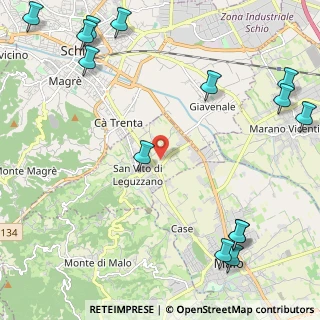 Mappa , 36030 San Vito di Leguzzano VI, Italia (3.22357)