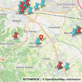 Mappa , 36030 San Vito di Leguzzano VI, Italia (3.4415)
