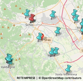 Mappa , 36030 San Vito di Leguzzano VI, Italia (5.7385)