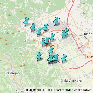 Mappa , 36030 San Vito di Leguzzano VI, Italia (3.013)