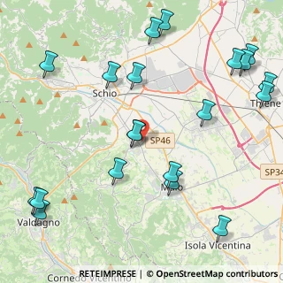 Mappa , 36030 San Vito di Leguzzano VI, Italia (5.4795)