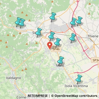 Mappa , 36030 San Vito di Leguzzano VI, Italia (4.49909)