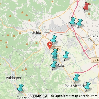 Mappa , 36030 San Vito di Leguzzano VI, Italia (5.28818)