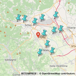 Mappa , 36030 San Vito di Leguzzano VI, Italia (4.01182)