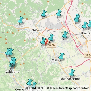 Mappa , 36030 San Vito di Leguzzano VI, Italia (6.3375)