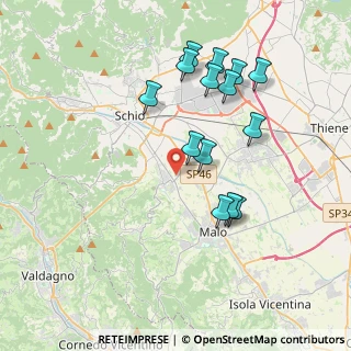 Mappa , 36030 San Vito di Leguzzano VI, Italia (3.72429)
