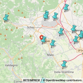 Mappa , 36030 San Vito di Leguzzano VI, Italia (6.3225)