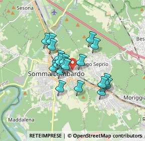 Mappa Via C. Garzonio, 21019 Somma Lombardo VA, Italia (1.276)