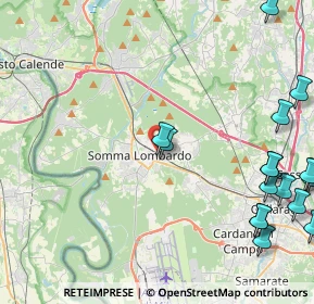 Mappa Via C. Garzonio, 21019 Somma Lombardo VA, Italia (6.30222)