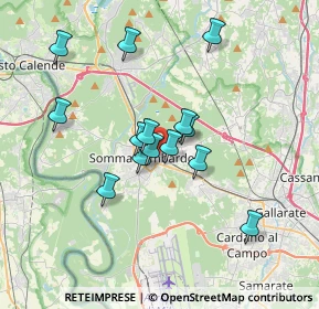 Mappa Via C. Garzonio, 21019 Somma Lombardo VA, Italia (2.93857)