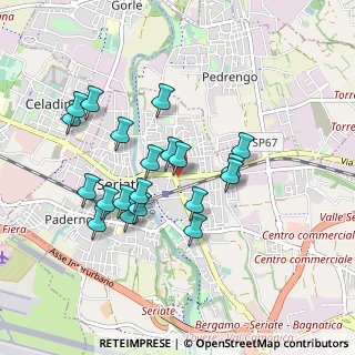 Mappa Piazza Caduti della Libertà, 24068 Seriate BG, Italia (0.8195)