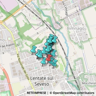 Mappa Via Armando Diaz, 20823 Lentate sul Seveso MB, Italia (0.21739)