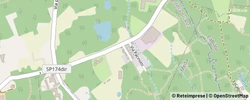 Mappa レンターテ・スル・セーヴェゾ