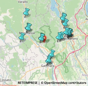 Mappa Via Fiume, 28075 Grignasco NO, Italia (7.20158)
