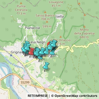 Mappa Via Fiume, 28075 Grignasco NO, Italia (0.676)
