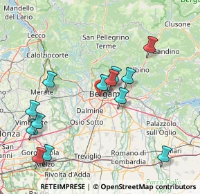 Mappa Via Martin Luther King, 24127 Bergamo BG, Italia (16.65385)