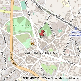 Mappa Via Melzi Lodovico, 32, 21019 Somma Lombardo, Varese (Lombardia)