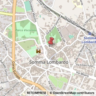 Mappa Via melzi lodovico 11, 21019 Somma Lombardo, Varese (Lombardia)