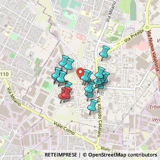 Mappa Via Umberto Giordano, 20833 Giussano MB, Italia (0.29)