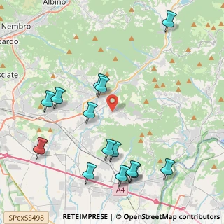 Mappa Via San Lorenzo, 24060 Zandobbio BG, Italia (4.79067)