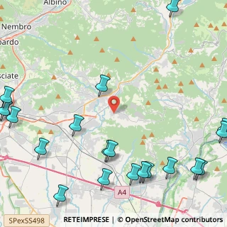 Mappa Via San Lorenzo, 24060 Zandobbio BG, Italia (6.543)