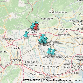 Mappa Via Sega, 35018 San Martino di Lupari PD, Italia (8.20909)