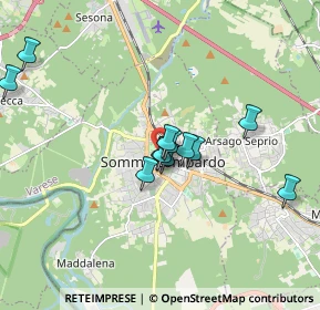 Mappa Piazza Scipione Publio Cornelio, 21019 Somma Lombardo VA, Italia (1.43083)