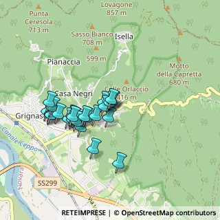 Mappa Via Monsignor Sagliaschi, 28075 Grignasco NO, Italia (0.764)