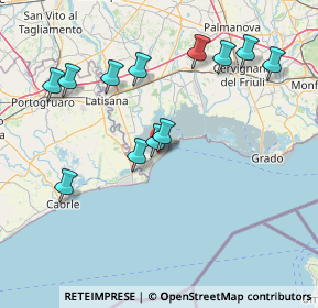 Mappa Via Spilimbergo, 33054 Lignano Sabbiadoro UD, Italia (15.73917)