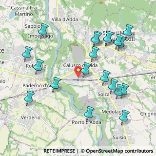 Mappa Via Roma, 24033 Calusco D'adda BG, Italia (2.2955)