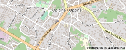 Mappa Trieste