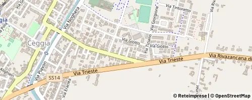 Mappa Ceggia