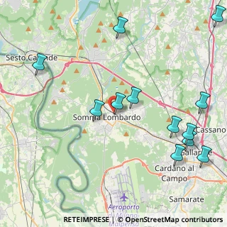 Mappa Via Milano, 21019 Somma Lombardo VA, Italia (5.17833)