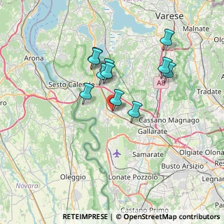 Mappa Via Milano, 21019 Somma Lombardo VA, Italia (6.03364)