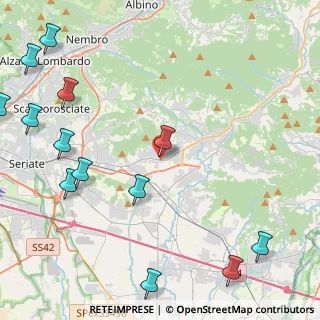 Mappa Via San Lorenzo, 24060 San Paolo D'argon BG, Italia (6.43857)