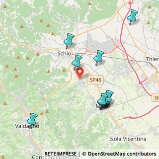 Mappa Via Pasubio, 36030 San Vito di Leguzzano VI, Italia (4.20455)