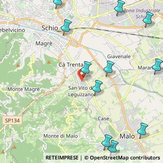Mappa Via Pasubio, 36030 San Vito di Leguzzano VI, Italia (3.04909)