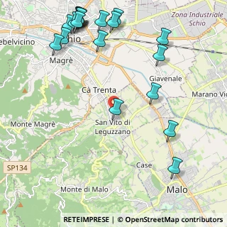 Mappa Via Pasubio, 36030 San Vito di Leguzzano VI, Italia (2.8945)