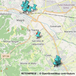 Mappa Via Pasubio, 36030 San Vito di Leguzzano VI, Italia (3.36421)